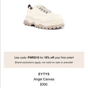 Eyty’s chunky sole hiking sneakers